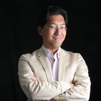 Photo of Yuji Naka, sourced from Sega Retro.