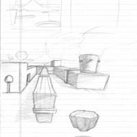 Sonic X-treme - Environment Sketch 2