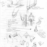 Sonic X-treme - Jade Gold Sketch