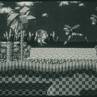 Sonic the Hedgehog - pre-WCES prerelease screenshot